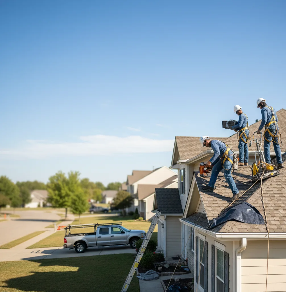 Roof Repair in Dighton